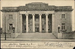 Public Library Paterson, NJ Postcard Postcard