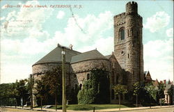 St. Paul's Church Paterson, NJ Postcard Postcard