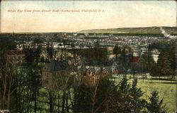 Birds Eye View from Truell Hall, Netherwood Postcard