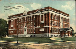 Plainfield High School New Jersey Postcard Postcard