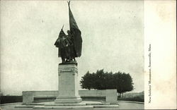 New Soldiers Monument Postcard