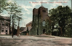 Street View of St Stephen's Episcopal Church Postcard