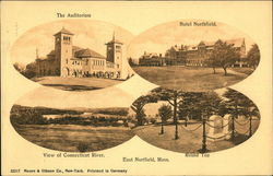 Views of East Northfield Postcard