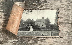 Whistler's Birthplace Haverhill, MA Postcard Postcard