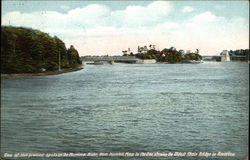 One of the Prettiest Spots on the Merrimac River, From Haverhill, Mass. to the Sea Massachusetts Postcard Postcard