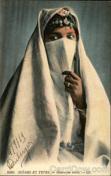 Woman With Head Scarf An