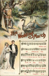 The Wedding March Marriage & Wedding Postcard Postcard