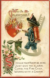 Wilt be my Valentine? Postcard