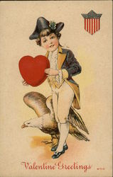 Valentine Greetings Postcard