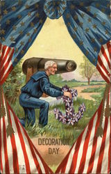 Decoration Day Memorial Day Postcard Postcard