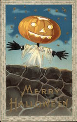 Merry Halloween Postcard