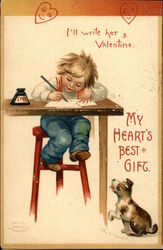 My Heart's Best Gift Ellen Clapsaddle Postcard Postcard