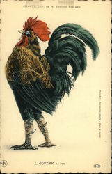 Chantecler, de M. Edmond Rostand, L. Guitry, le Coq Birds Postcard Postcard