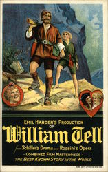 Emil Harder's Production of William Tell Advertising Postcard Postcard