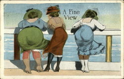 A Fine View Postcard