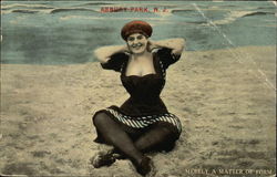 Merely a Matter of Form, Asbury Park, N.J Swimsuits & Pinup Postcard Postcard