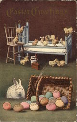 Easter Greeting Postcard