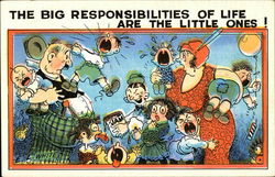 The Big Responsibilities of Life are the Little Ones! Postcard