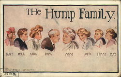 The Hump Family Postcard