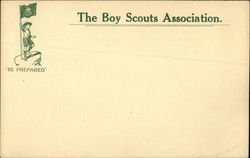 Be Prepared, The Boy Scouts Association Postal Card Postcard