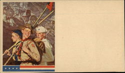 Boy Scout, Cub Scout, Sea Scout Postcard