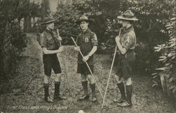 First Class and King's Scouts Postcard