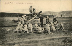 Conferencia de Aviacion Postcard