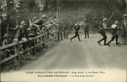 Ligue D'Education Nationale - Siege Social, 3. rue Dante, Paris Postcard