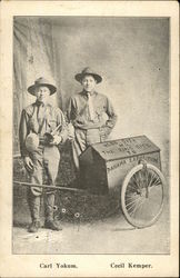 Carl Yokum, Cecil Kemper Postcard