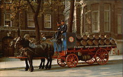 The Pabst Beer Wagon Breweriana Postcard Postcard