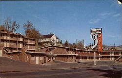 Pony Pass Motel Klamath Falls, OR Postcard Postcard