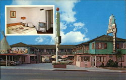 NAVAJO LODGE MOTEL Escondido, CA Postcard Postcard