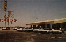 J's Coffee Shop Bakersfield, CA Postcard Postcard