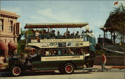 Disneyland Omnibus Postcard Postcard