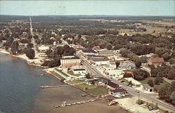 Aerial View of Lake City Postcard