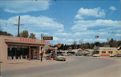 Main Corner of Prudenville, Michigan on Houghton Lake Postcard Postcard