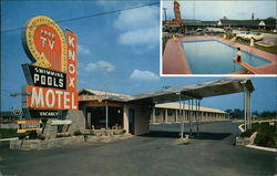 Knox Motel Knoxville, TN Postcard Postcard