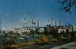 Manufacturing Plant of the Libbey Glass Division of Owens-Illinois Toledo, OH Postcard Postcard