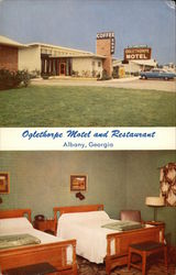 Oglethorpe Motel and Restaurant Albany, GA Postcard Postcard