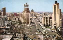 El Caballito, Carlos IV Plaza Mexico Postcard Postcard