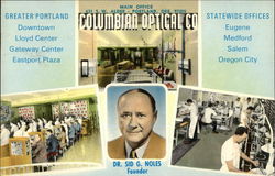 Dr. Noles Optometrists Salem, OR Advertising Postcard Postcard