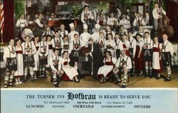 Turner Inn Hofbrau Los Angeles, CA Postcard Postcard