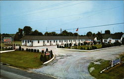 Hightstown Motel New Jersey Postcard Postcard