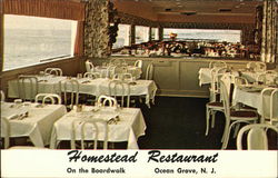 Homestead Restaurant on the Boardwalk Postcard