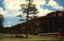 Cimarrancito Base Camp, Philmont Scout Camp Postcard