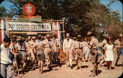 First Central American Jamboree Boy Scouts Postcard Postcard