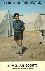 Scouts of the World: Armenian Scouts Boy Scouts Postcard Postcard