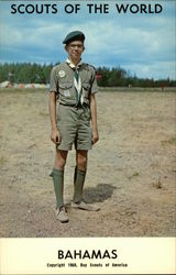 Scouts of the World: Bahamas Boy Scouts Postcard Postcard