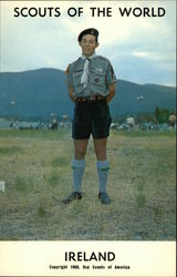 Scouts of the World: Ireland Boy Scouts Postcard Postcard