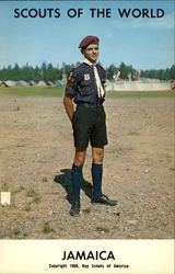 Scouts of the World: Jamaica Boy Scouts Postcard Postcard